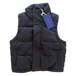 Maisonette Toddler Puffer Vest Navy 3 Years
